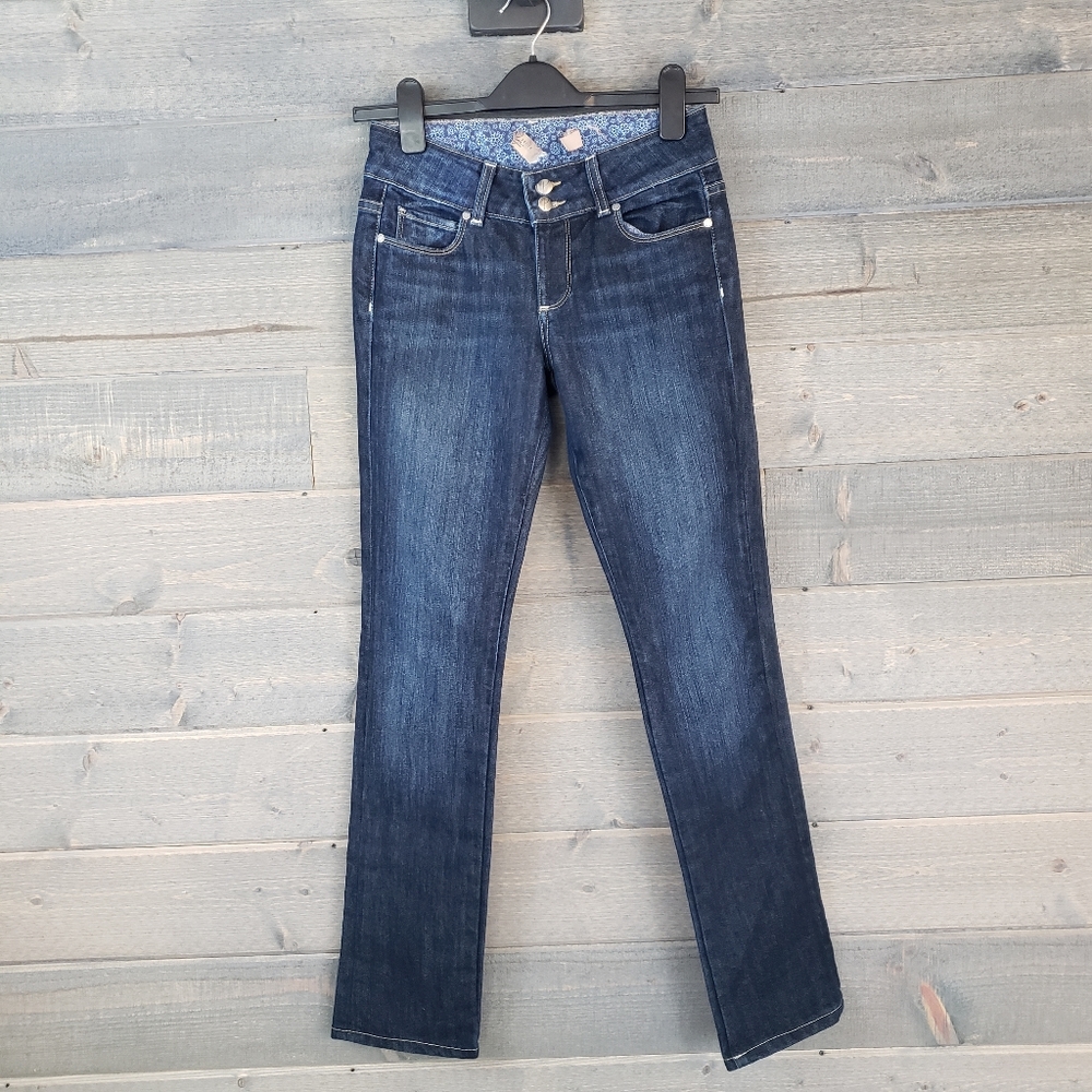 Paige Petite Hidden Hills Jeans Size 24 - Picture 1 of 8
